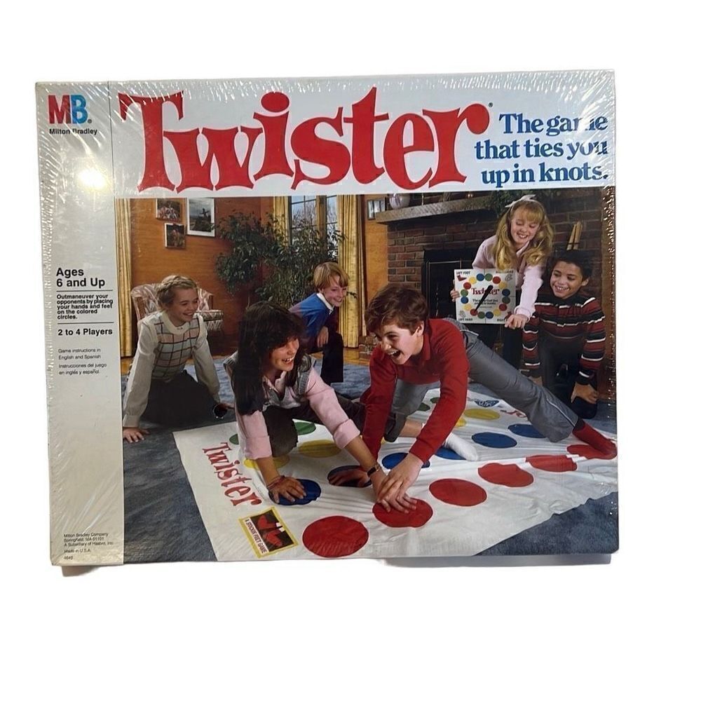 Milton Bradley Twister Board Game Vintage 1986 New Sealed